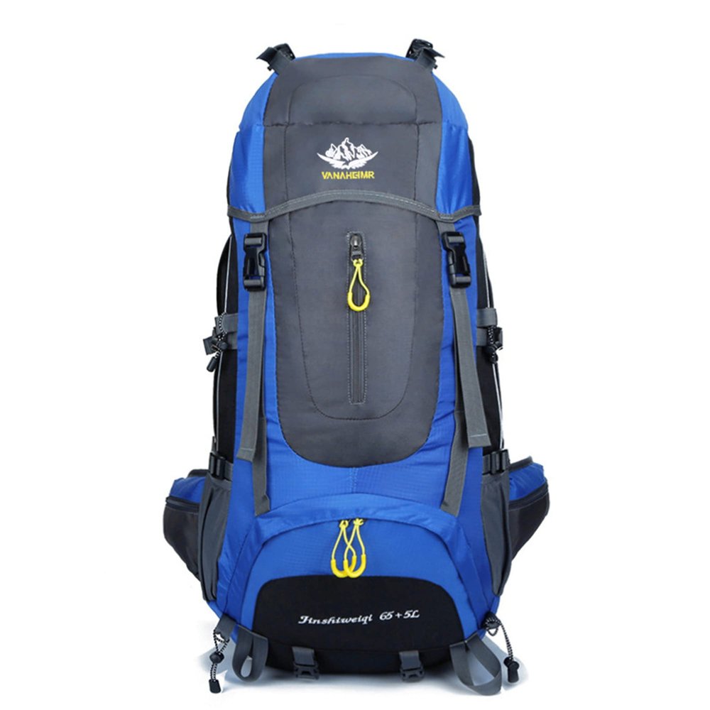 70L Hiking Backpack With Rain Cover Waterproof Lightweight Camping Backpack For Men Women,Outdoor Sport Travel Daypack For Climbing Touring