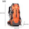 50L Hiking Backpack Waterproof Lightweight With Rain Cover,Outdoor Sport Daypack For Men Women Climbing Camping Touring view 3