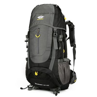 70L Hiking Backpack With Rain Cover Waterproof Lightweight Camping Backpack For Men Women Travel Daypack For Climbing Touring