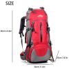 50L Hiking Backpack Waterproof Lightweight With Rain Cover,Outdoor Sport Daypack For Men Women Climbing Camping Touring view 3