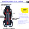 70L Hiking Backpack With Rain Cover Waterproof Lightweight Camping Backpack For Men Women,Outdoor Sport Travel Daypack For Climbing Touring view 2