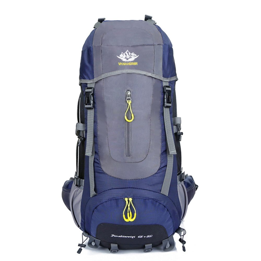 70L Hiking Backpack With Rain Cover Waterproof Lightweight Camping Backpack For Men Women,Outdoor Sport Travel Daypack For Climbing Touring