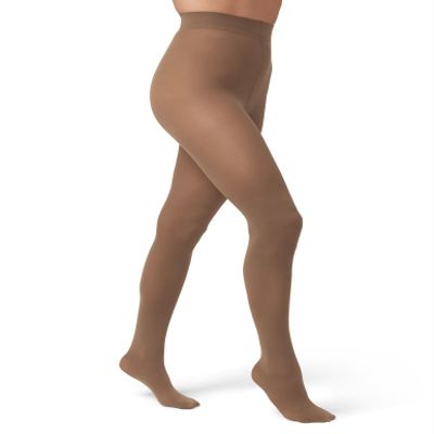 HUE Womens Opaque Sheer to Waist Tights, Cocoa, 1