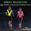 GoxRunx Reflective Running Vest Gear for Women Men Kids, Safety Reflective Vest for Night Cycling Walking Bicycle (Pink) view 2