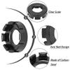 Saipe 4pcs Bike Spoke Wrench Tool Bicycle Wheel Spoke Truing Tool Bike Rim Correction Kit Spoke Adjuster for Adjust Cycling Wheel Tension view 2