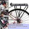 Amdieu Bike Touring Carrier,Bike Rack Seat for Non-disc Brake Bike Mount Luggage Rack Riding Equipment Accessories Frame-Mounted Bicycle Carrier Rack view 2
