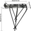 Amdieu Bike Touring Carrier,Bike Rack Seat for Non-disc Brake Bike Mount Luggage Rack Riding Equipment Accessories Frame-Mounted Bicycle Carrier Rack view 3