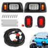 Drive-up Club Car LED Light Kit 12 Volt Headlight and Tail Light Assembly for 1993-Up Club Car DS Golf Cart OEM 101988001 101988002 view 1