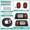 Drive-up Club Car LED Light Kit 12 Volt Headlight and Tail Light Assembly for 1993-Up Club Car DS Golf Cart OEM 101988001 101988002 view 4