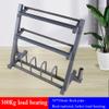 Home Gym Storage Rack, Multifunctional Adjustable Dumbbell Rack, Weight Rack for Dumbbells Kettlebells Weight Bar and Plates Fitness Equipment(Dumbbell Stand Only) view 2