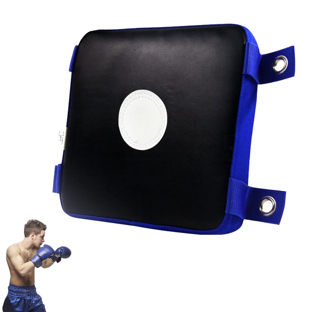 DYK&NX PU Leather Focus Target Strike Kicking Pad Boxing Bag, Square Boxing Pad for Youth MMA, Martial Art & Thai Training