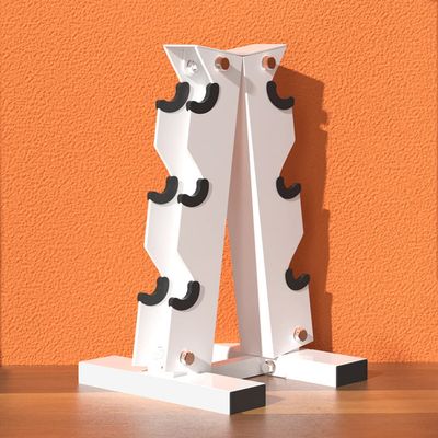 Dumbbell Rack Stand, 3/4/5 Tier Heavy Duty Weight Rack Storage, A-Frame Dumbbell Holder for Home Gym (Rack Only),3 tier