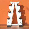 Dumbbell Rack Stand, 3/4/5 Tier Heavy Duty Weight Rack Storage, A-Frame Dumbbell Holder for Home Gym (Rack Only),3 tier view 2