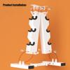 Dumbbell Rack Stand, 3/4/5 Tier Heavy Duty Weight Rack Storage, A-Frame Dumbbell Holder for Home Gym (Rack Only),3 tier view 4