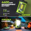 Camping Lantern 3000LM, LED Lanterns for Power Outages with 4400mAh Phone Charger, Impact-Resistant Rechargeable Lantern, 5 Light Modes Waterproof Lantern for Hurricane Emergency view 4