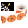 250PCS 2inch Splatter Target Stickers Roll Adhesive Reactive Paper with Fluorescent for Hunting Shooting BB Gun view 1