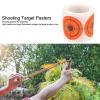 250PCS 2inch Splatter Target Stickers Roll Adhesive Reactive Paper with Fluorescent for Hunting Shooting BB Gun view 4