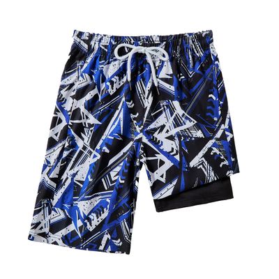 IRELIA Boys Swim Trunks Boxer Brief Liner Compression Swimming Shorts Swimwear A02 5-6