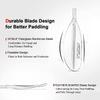 HIKULA Kayak Paddle 4 Pieces Aluminum Shaft and PP Blade Floating 86.6in/220cm, 90.5inch/230cm Lightweight Oars view 4