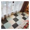 12" X 12" Interlocking Floor Tiles, Fluffy Plush Carpet Foam Mats, Puzzle Exercise Floor Mat, Area Rug for Living Room Bedroom Decor, 11Mm Thick Foam,White+Blue+Grey,20Pcs view 1