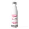 20oz Insulated Bottle Hilarious Apparently We're Cruising Leisure Enthusiast Humorous Flamingos Yacht 20oz view 1