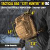 M-Tac Tactical Sling Bag - Concealed Carry Bag for Men Hexagon - One Shoulder Sling Backpack for CCW - Crossbody Sling Pack view 2