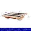 Trademark Innovations 17" Stretching and Balancing Exercise Board view 4