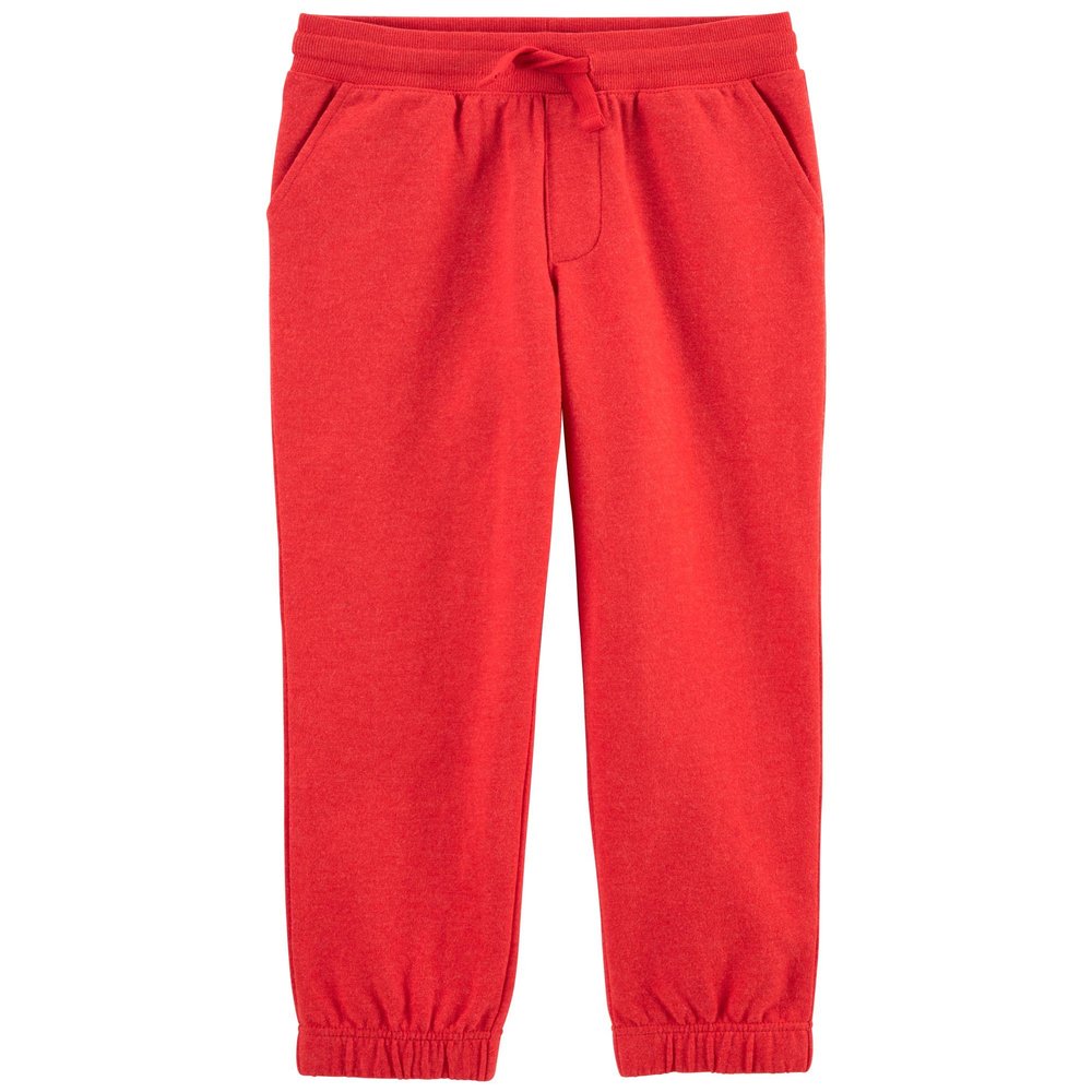 OshKosh B'Gosh Boys Classic Pull-on Sweatpants, Journey Red, 24 Months US