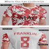 ORKY Kids Customize Soccer Jersey, Quick Dry Sublimation Personalize Boy Shirt, Custom Made Girl Training Team Uniform Camo(Pink 130cm) view 4