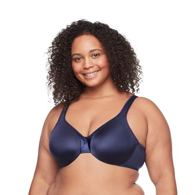 Warners Signature Support Cushioned Underwire for Support and Comfort Underwire Unlined Full-Coverage Bra 35002A