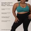 Kindred Bravely Sublime Sports Pumping Bra Hands Free, Adjustable Pumping Bra with EasyClip for All Breast Pumps (Black, 2X-Busty) view 3