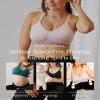 Kindred Bravely Sublime Sports Pumping Bra Hands Free, Adjustable Pumping Bra with EasyClip for All Breast Pumps (Black, 2X-Busty) view 4