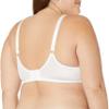 Warner's Women's Plus Size Signature Cushioned Support and Comfort Underwire Unlined Full-Coverage Bra 35002A, Classic White, 40DD view 2