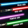 Cawiew 4 Pack Light up Sword Saber with FX Sound (on-Off Control) and Full Retractable Handle, 4 Colors LED Glow in The Dark Toy for Kids Adult view 4