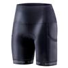 Synergy Women's Race Wide Band Tri Shorts (Black W/Pocket, Small) view 1