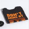 Minecraft Boys Halloween T-Shirt | Kids Dark Grey Flip Sequin Pumpkin Creeper Villains Tee | Skeleton Seasonal Costume Top view 3