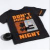 Minecraft Boys Halloween T-Shirt | Kids Dark Grey Flip Sequin Pumpkin Creeper Villains Tee | Skeleton Seasonal Costume Top view 4