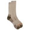 Merrell Men's and Women's Heavyweight Hiker Cold Weather Comfort Crew Socks 1 Pair Pack, Brown, Shoe Size: 9-11 view 4