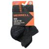 Merrell Unisex Adult Mens And Women's Cushion Socks - 1 Pair Pack Coolmax Moisture Wicking & Arch Support Moab Hiking Midweight Low Cut, Low Cut Tab - Charcoal, Large-X-Large US view 4