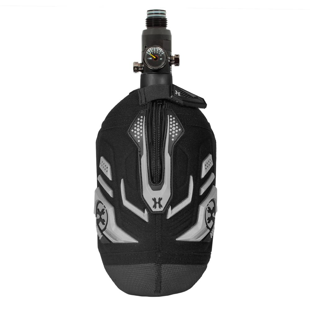 HK Army Hardline Armored Tank Cover | Fits 68ci-80ci Paintball Air Tanks (Graphite)