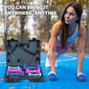 Gymenist Dumbbell Set With Hard Plastic Case Includes 3 Pairs And A Hard Travel Carry Storage Case (2-LB - 4-LB - 6-LB) view 4