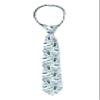 Spring Notion Boy's Printed Light Blue Polar Bear Penguin Winter Outfit Pre-Tied Necktie Zipper Tie, Polar Bear Medium view 1