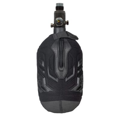 HK Army Hardline Armored Tank Cover | Fits 68ci-80ci Paintball Air Tanks (Blackout)