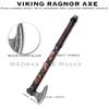 Axe of Ragnar Lothbrok Viking Age Middle Ages Medieval Hand Axe Weapon Toy for Berserker Soldier Warrior Costume Battle Play Halloween Cosplay LARP [AX-025] view 3