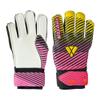 Vizari Saturn F.P. Soccer Goalkeeper Gloves with Finger Support - Pink/Yellow, Size 10 | Inbuilt Fingersave Protection Goalie Gloves | 3-MM Duplatex Foam Palm Football Gloves view 1