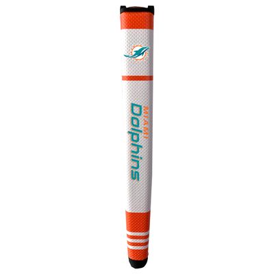 Team Golf NFL Miami Dolphins Golf Putter Grip Team Golf NFL Golf Putter Grip (Multi Colored) with Removable Ball Marker, Durable Wide Grip & Easy to Control