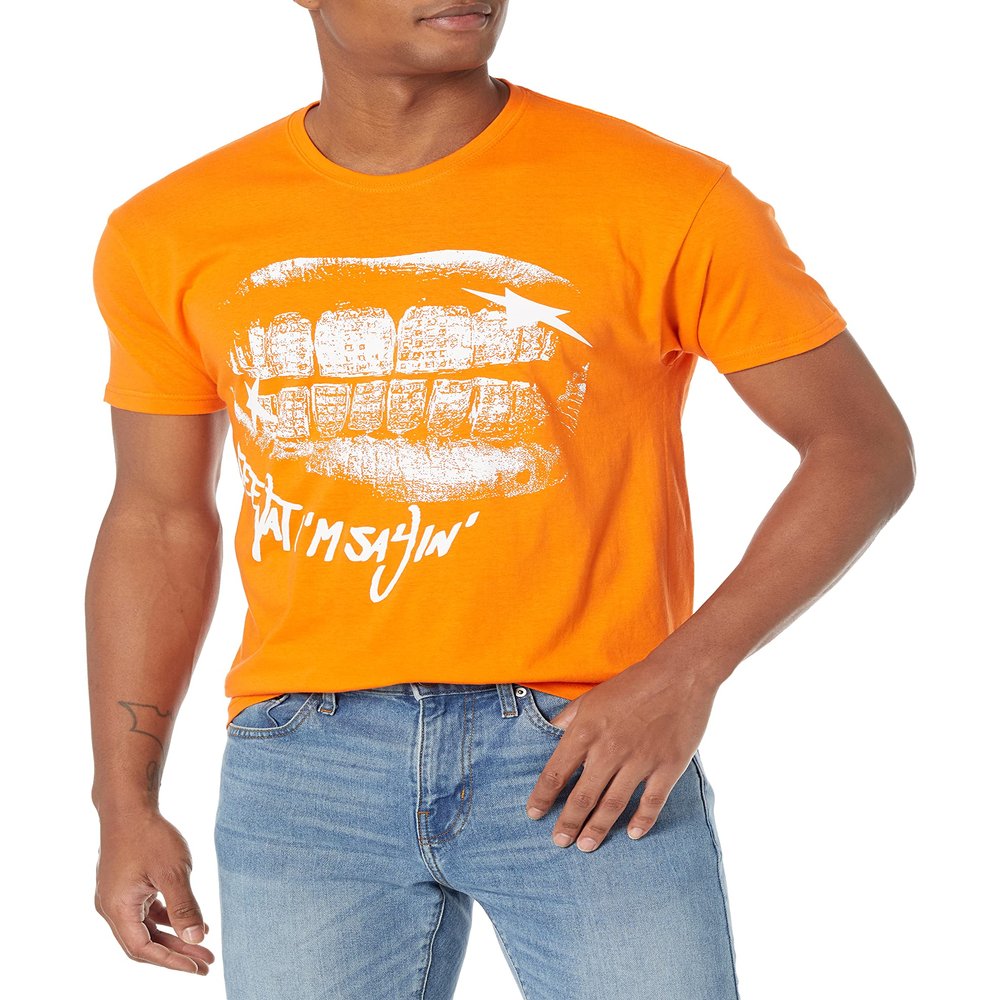Moneybagg Yo Mural Tee, Orange, Large