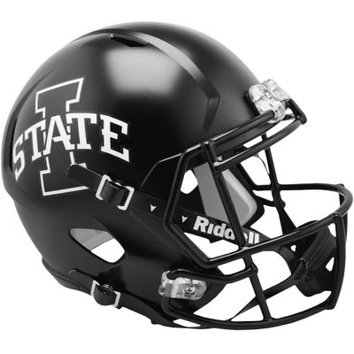 Riddell Iowa State Cyclones Matte Black Full Size Replica Speed Football Helmet