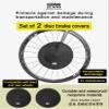 GORIX Bike Disc Brake Cover 2 Set Rotor Cover Guard Transport Storage Luggage Road MTB (GX-DBCOVER) view 2