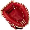 ZETT BPROCM520P Hard Baseball Catcher's Mitt, Pro Status, Right Throw, Bordeaux Brown/Pastel Brown (4032) view 2